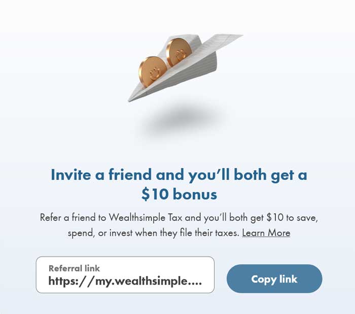 wealthsimple tax referral code